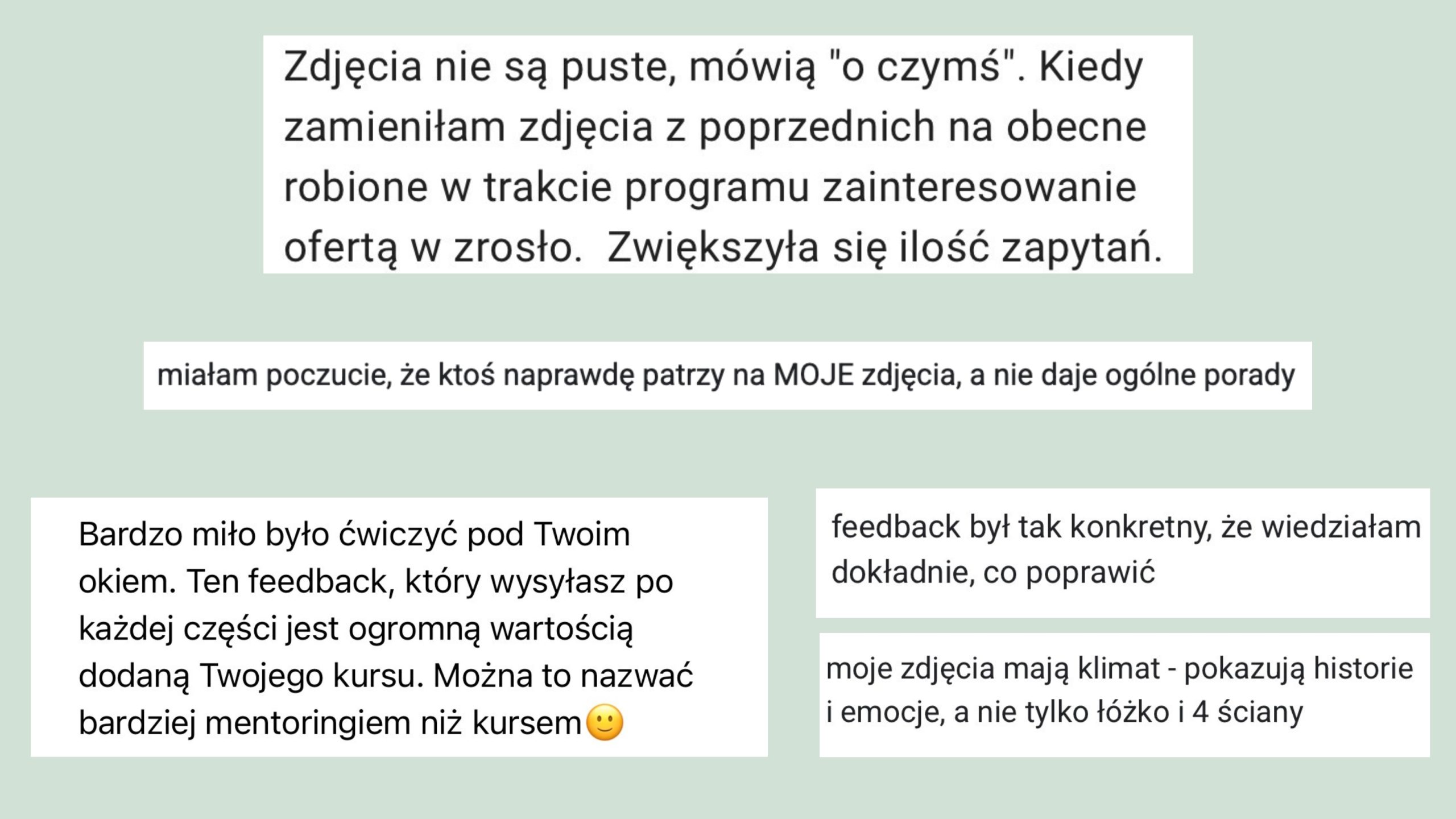 Opinie uczestniczek programu Zdjęcia Jak Magnes
